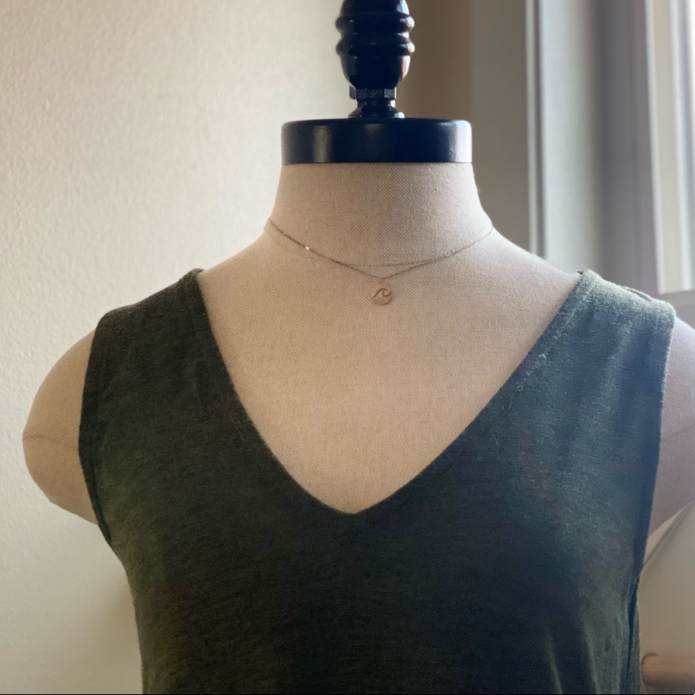 Madewell Hunter Green Dress